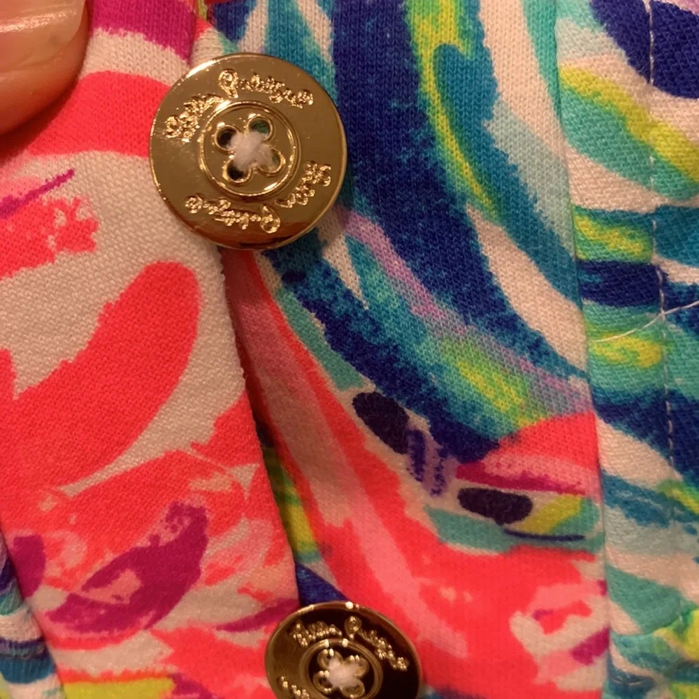 Lilly Pulitzer size extra small jacket with pockets - Picture 4 of 6